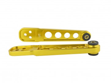 Skunk2 01-05 Honda Civic Gold Anodized Rear Lower Control Arm (Includes Socket Tool) - 0