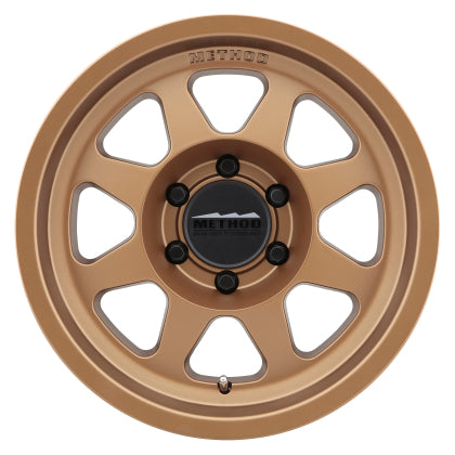 Method MR701 17x8.5 0mm Offset 6x135 87mm CB Method Bronze Wheel - 0