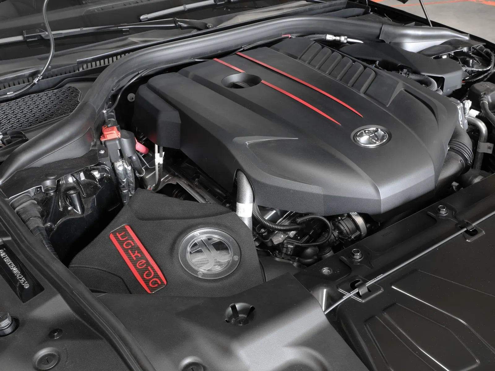 aFe Takeda Momentum Pro Dry S Cold Air Intake System 20-21 Toyota Supra L6-3.0L (T) B58