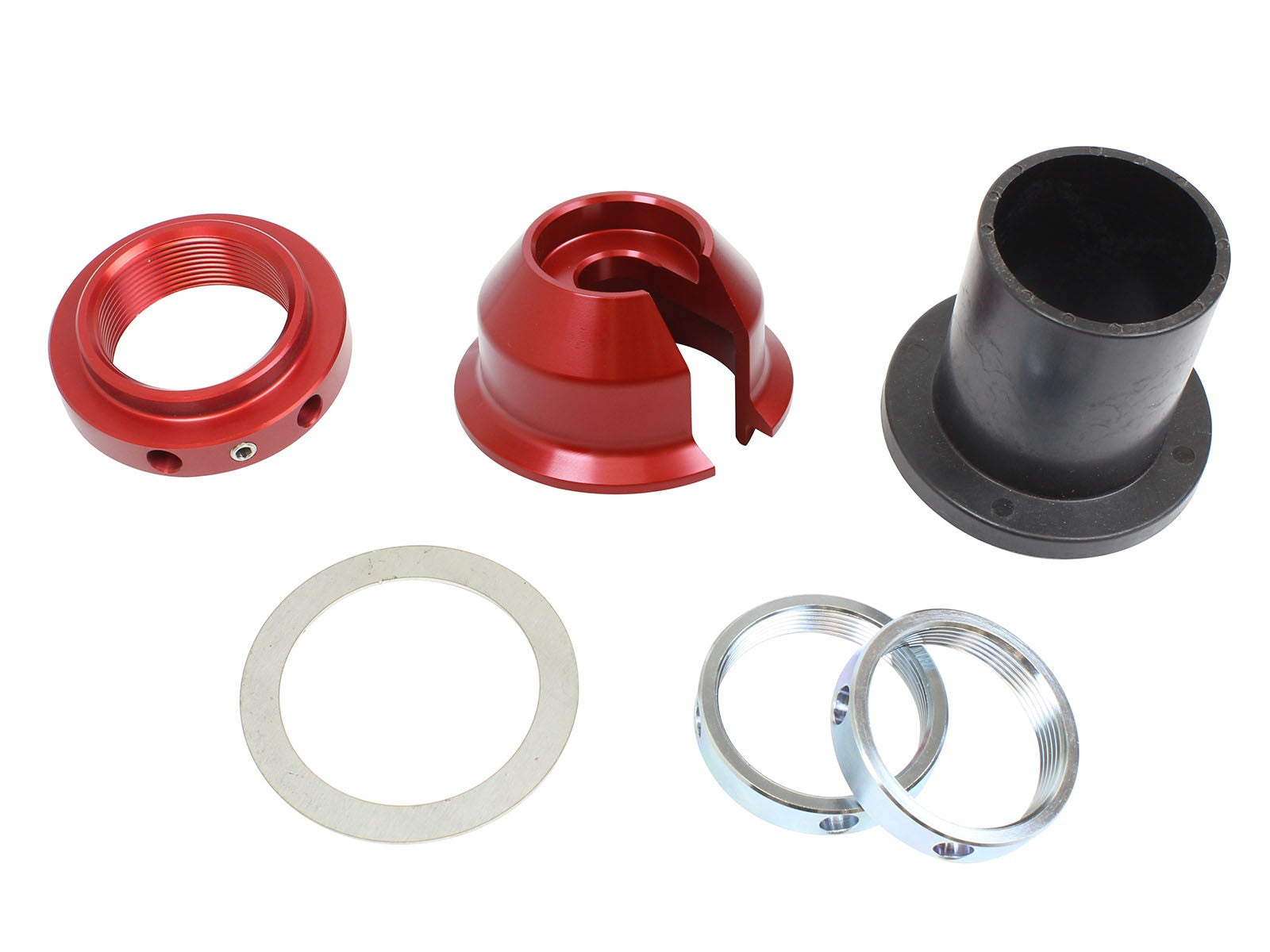 Sway-A-Way 2.5 Coilover Spring Seat Collar Kit, Dual Rate, Extended Seat - 0