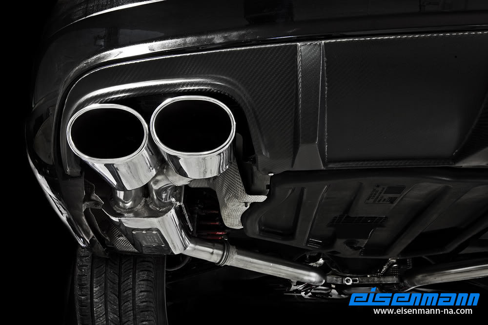 Eisenmann W204 C-Class Performance Exhaust (AMG Bumper)