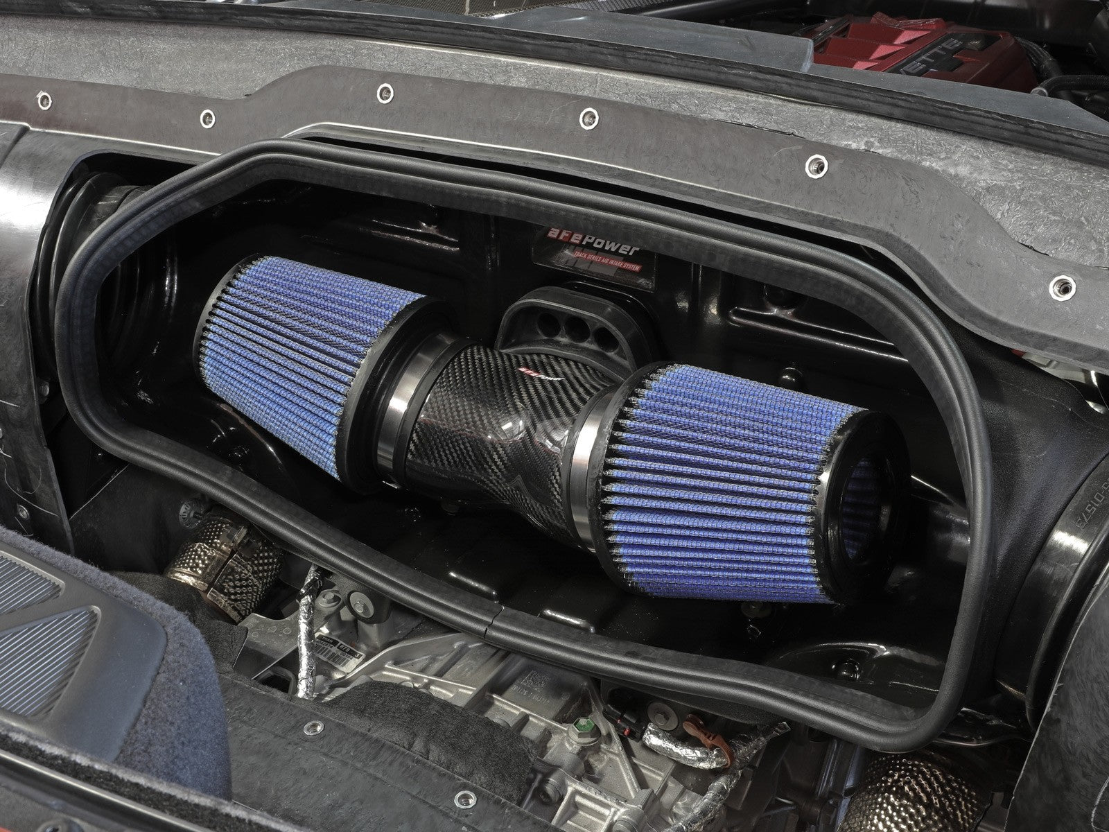 Track Series Stage-2 Carbon Fiber Intake System w/ Pro 5R Media Chevrolet Corvette (C8) 2020 V8-6.2L