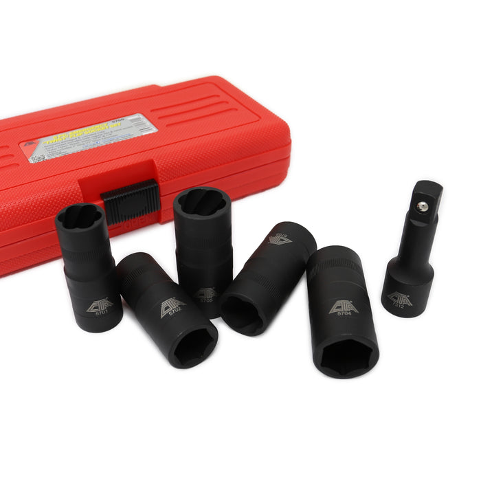 5700 - 6 Pc. Emergency "Twist" Flip Socket Set