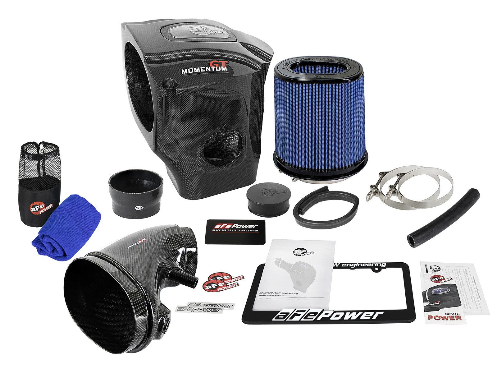 AFE POWER BLACK SERIES COLD-AIR INTAKE: 2011–2019 DODGE CHALLENGER/CHARGER SRT