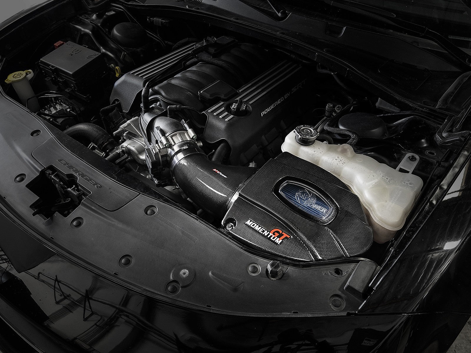 AFE POWER BLACK SERIES COLD-AIR INTAKE: 2011–2019 DODGE CHALLENGER/CHARGER SRT