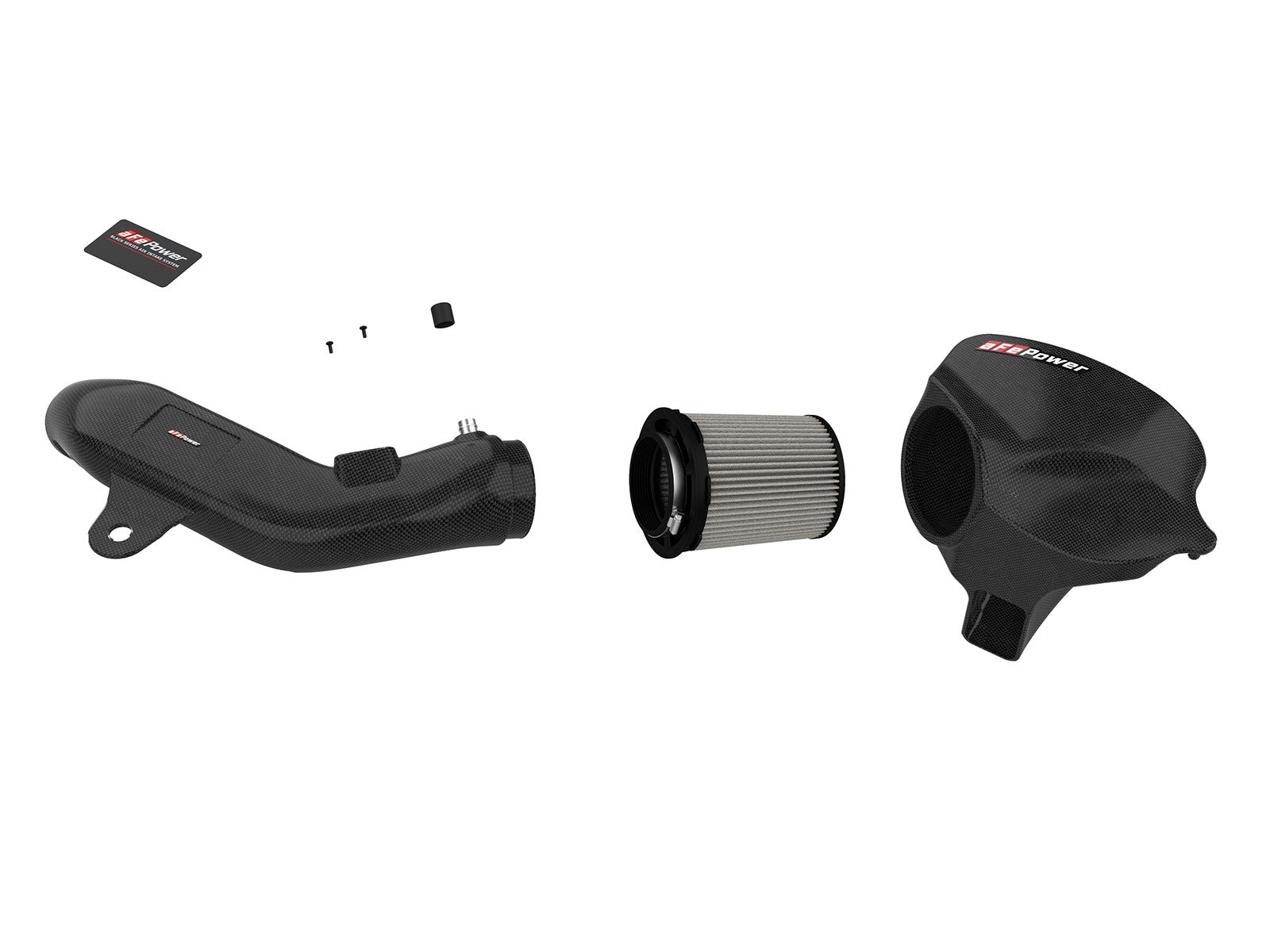 Black Series Stage-2 Carbon Fiber Cold Air Intake System w/ Pro DRY S Media BMW M2 (F87) 16-18 L6-3.0L (t) N55 - 0