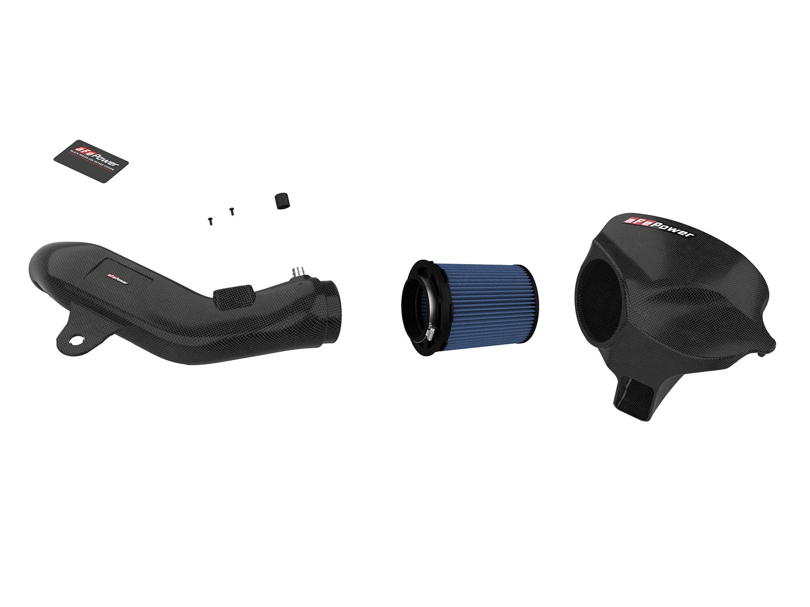 Black Series Stage-2 Carbon Fiber Cold Air Intake System w/ Pro 5R Media BMW M2 (F87) 16-18 L6-3.0L (t) N55 - 0