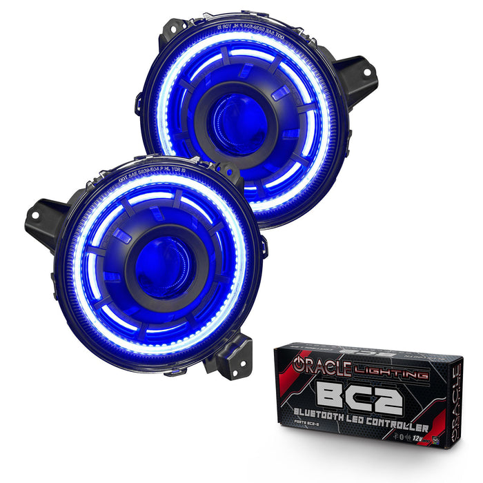 Oracle Oculus Bi-LED Projector Headlights for Jeep JL/Gladiator JT - w/o Controller SEE WARRANTY