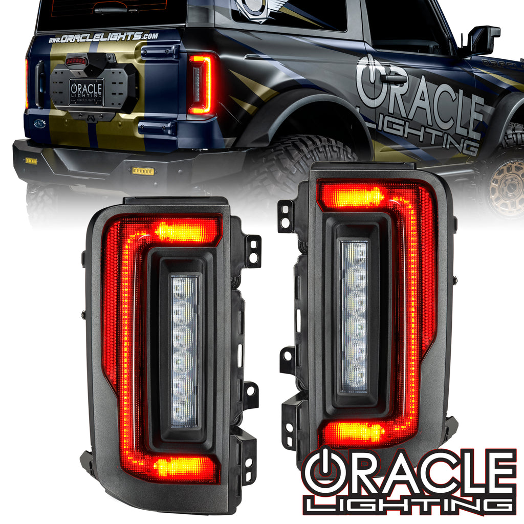 ORACLE LIGHTING LED Tail Lights | ´21 - ´22 Ford Bronco， 1 Pair