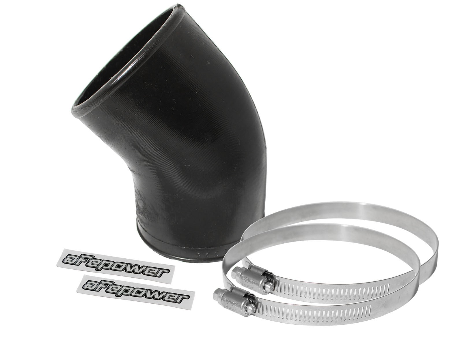 Magnum FORCE Cold Air Intake System Spare Parts Kit (3 IN ID to 2-3/4 IN ID x 45 Deg.) Elbow Reducing Coupler - Black