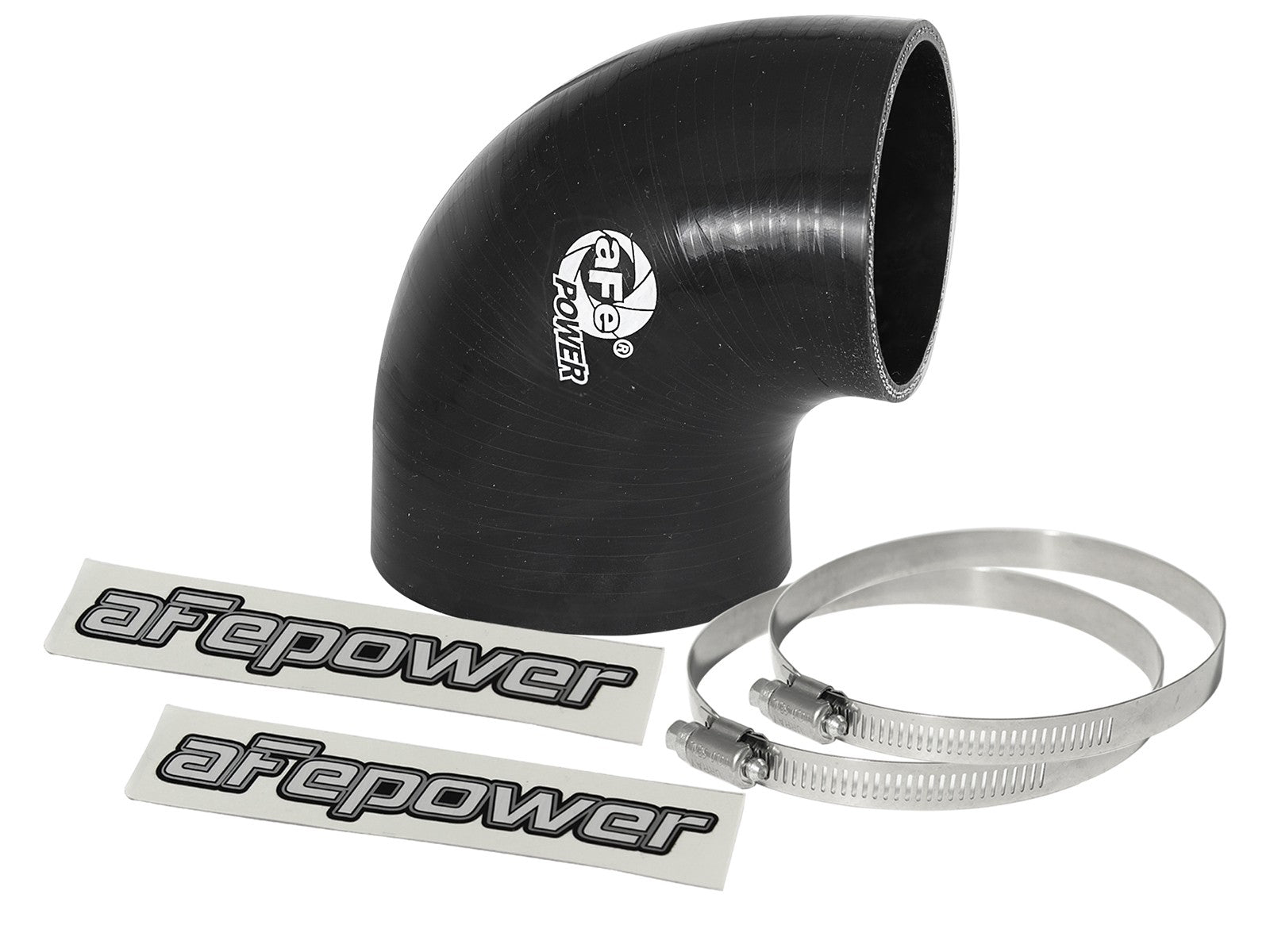 Magnum FORCE Cold Air Intake System Spare Parts Kit (3-1/2 IN ID to 3 IN ID x 90 Deg.) Elbow Reducing Coupler - Black