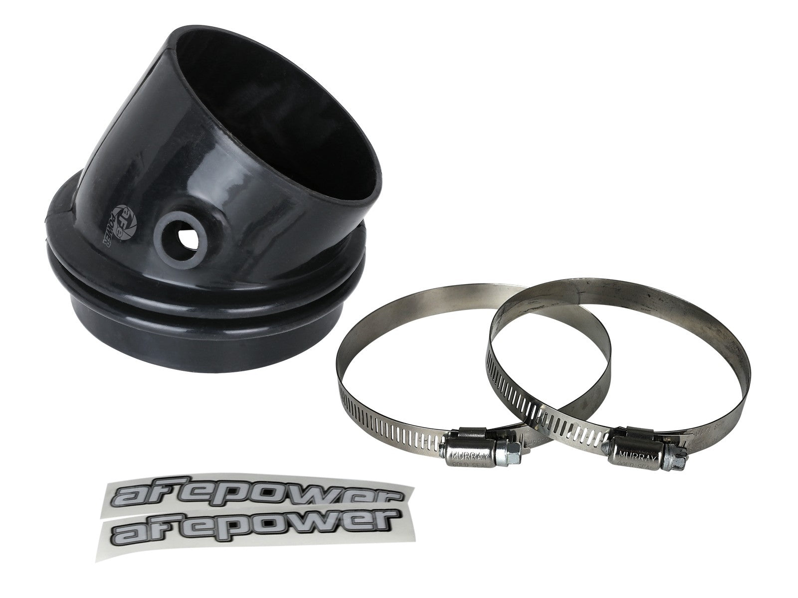 Magnum FORCE Cold Air Intake System Spare Parts Kit (4-3/8 IN ID to 3-7/8 IN x 30 Deg.) Elbow Reducing Coupler - Black