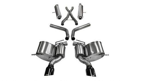 CORSA PERFORMANCE SPORT CAT-BACK EXHAUST: 2012–2014 JEEP GRAND CHEROKEE 6.4L