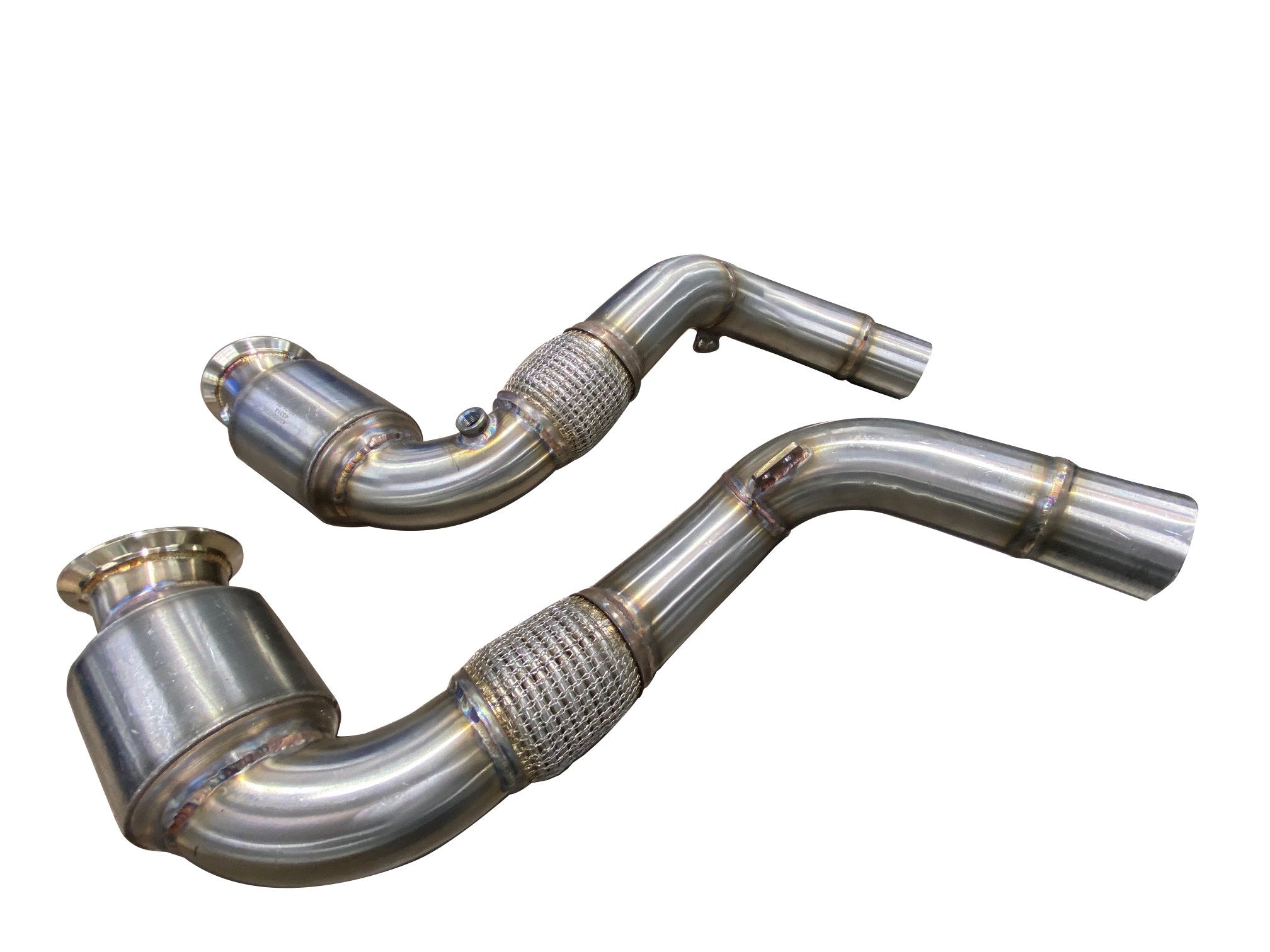 BMW S63 N63 CATTED DOWNPIPES | V8 BMW X5 M AND X6 M X5 X6 550I 650I - 0