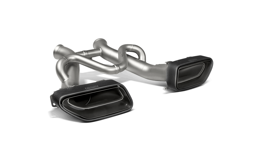 Akrapovic 14-17 McLaren 650S/650S Spyder Slip-On Line (Titanium) w/ Carbon Tips