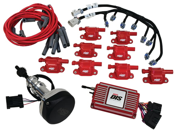 RACEPAK DIS Kit S/Block Ford. 289-302. Red