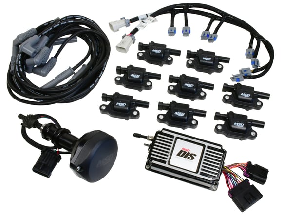 RACEPAK DIS Kit S/Block Ford. 289-302. Black