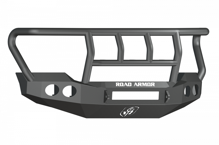 Road Armor 11-16 Ford F-250 Stealth Front Bumper w/Titan II Guard Wide Flare - Tex Blk