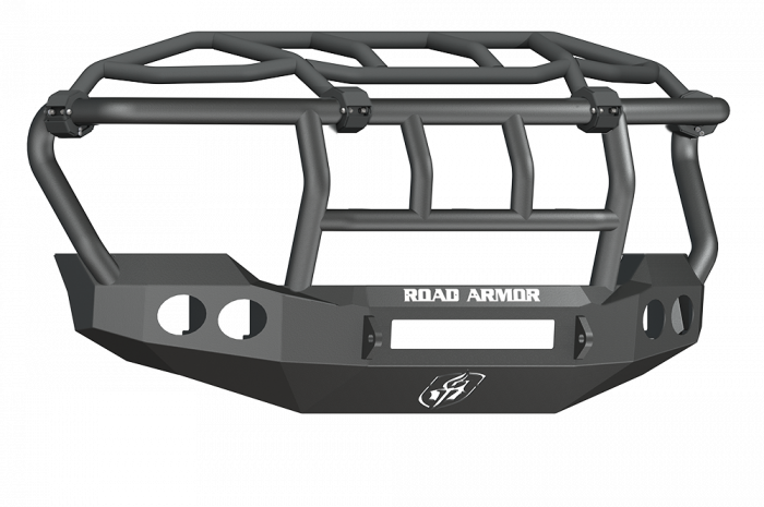 Road Armor 11-16 Ford F-250 Stealth Front Bumper w/Intimidator Guard - Tex Blk