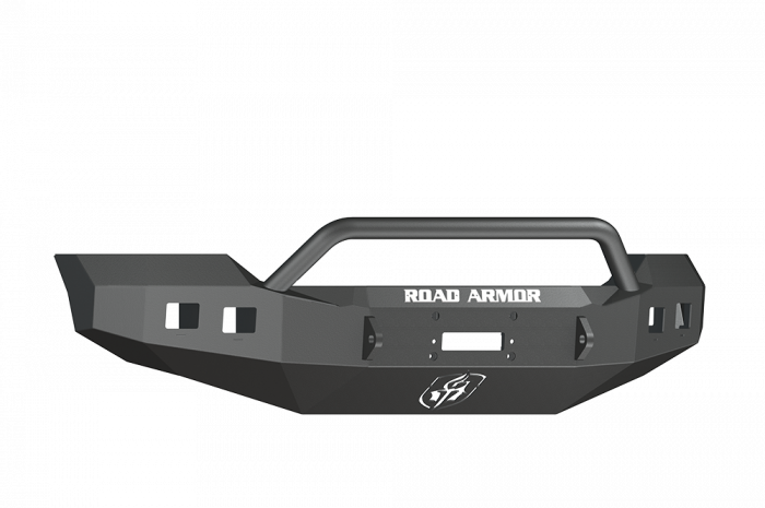 Road Armor 11-16 Ford F-250 Stealth Front Winch Bumper w/Pre-Runner Guard - Tex Blk