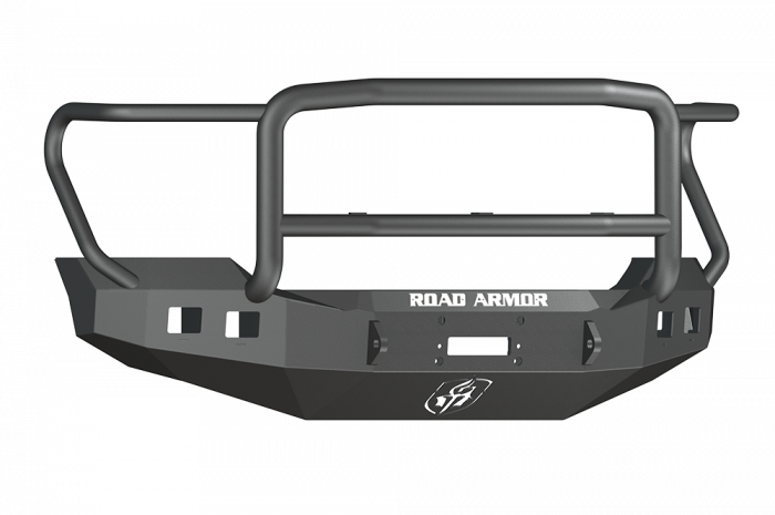 Road Armor 11-16 Ford F-250 Stealth Front Winch Bumper w/Lonestar Guard - Tex Blk