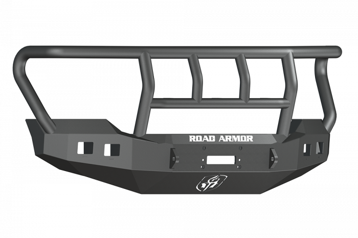 Road Armor 11-16 Ford F-250 Stealth Front Winch Bumper w/Titan II Standard Flare - Tex Blk