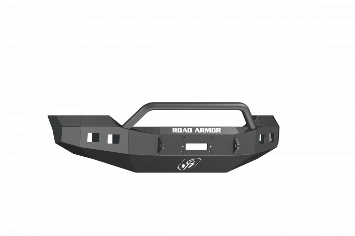 Road Armor 11-16 Ford F-250 Stealth Front Winch Bumper w/Pre-Runner Guard - Tex Blk