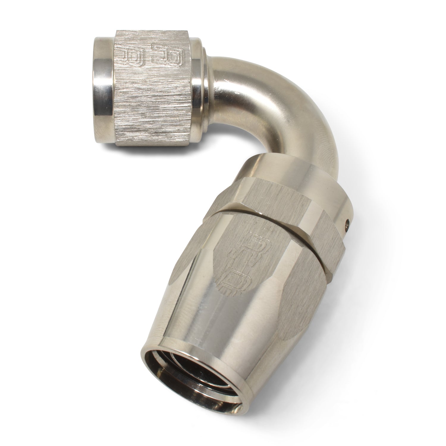 Russell Performance -6 AN Endura 120 Degree Full Flow Swivel Hose End (With 9/16in Radius)