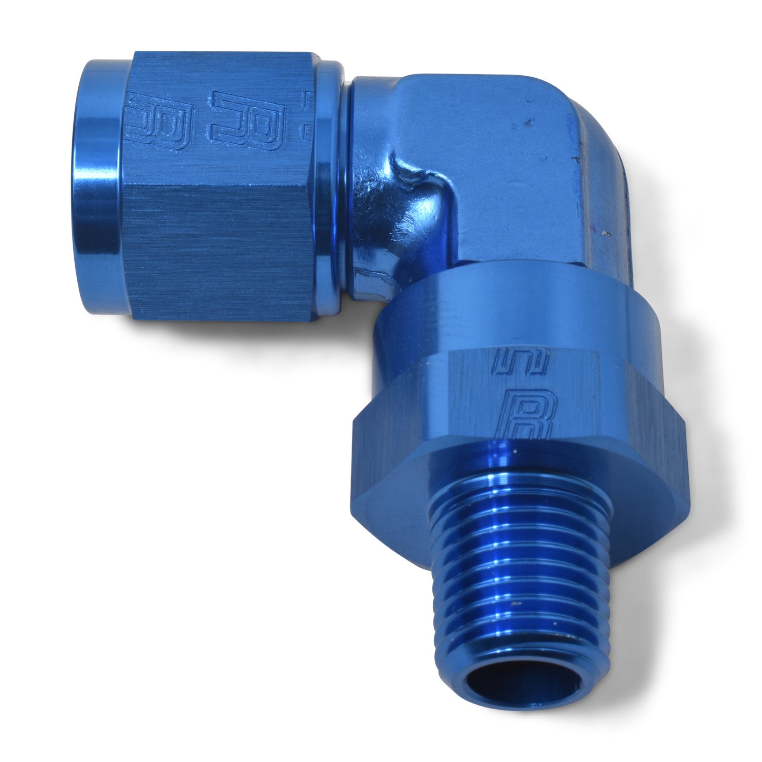 Russell Performance -6 AN 90 Degree Female to Male 1/4in Swivel NPT Fitting