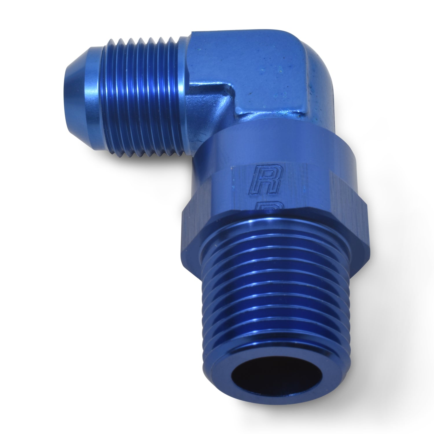 Russell Performance -12 AN 90 Degree Male to Male 1/2in Swivel NPT Fitting