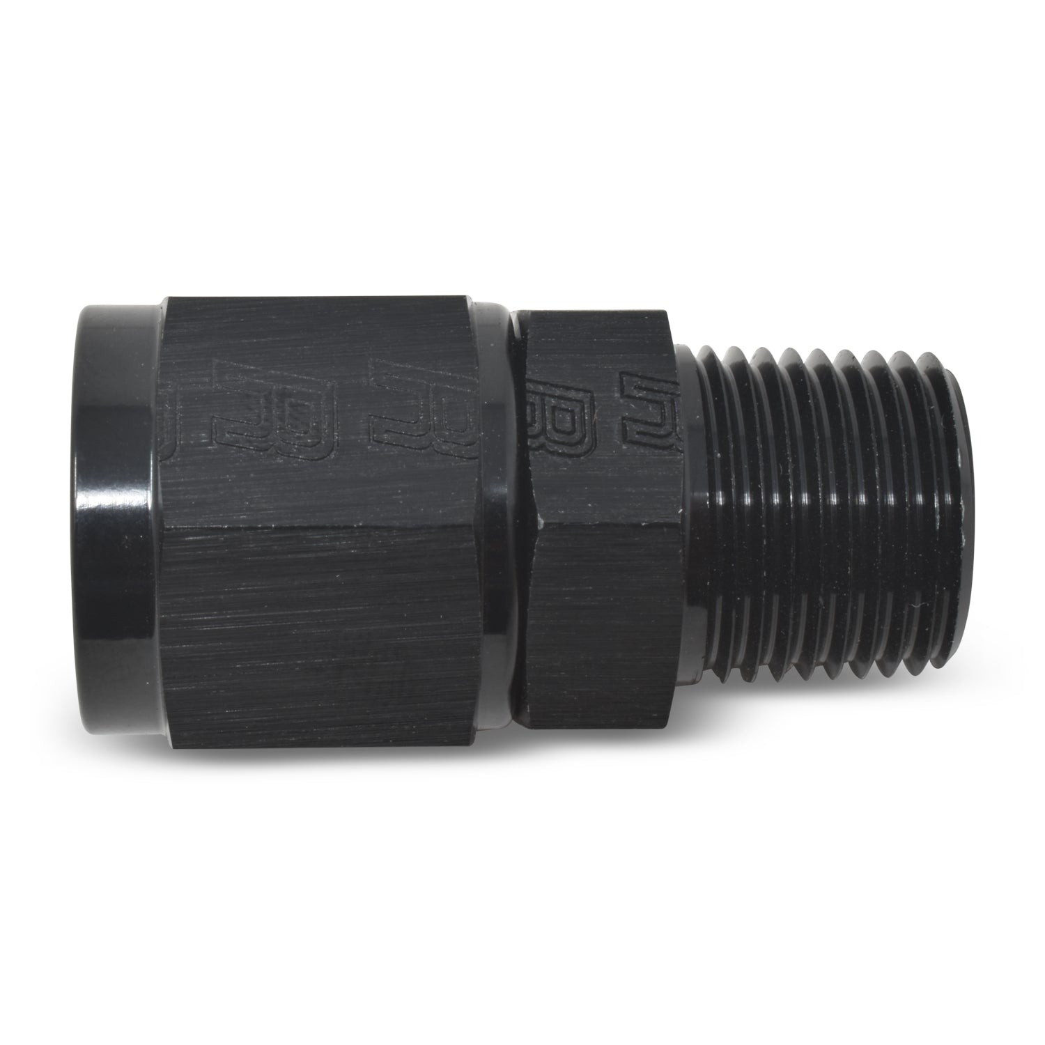 Russell Performance -6 AN Straight Female to 1/8in Male NPT Fitting (Black)