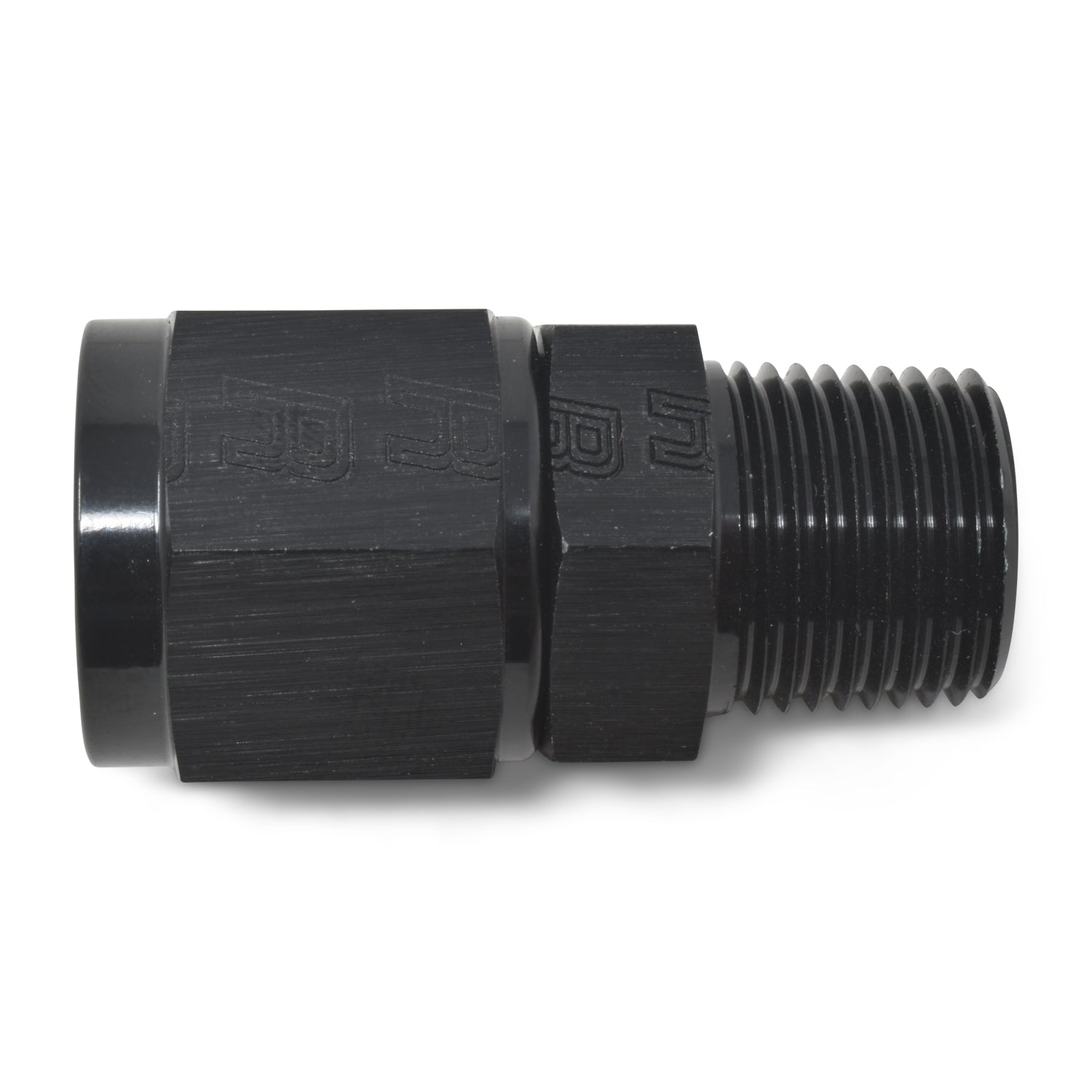 Russell Performance Straight AN Female to Male NPT (Black)