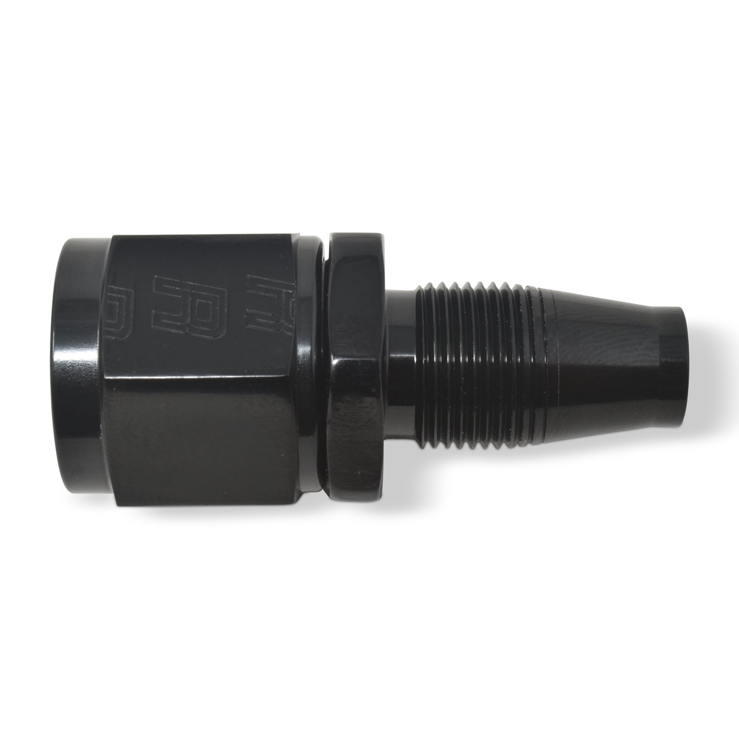 Russell Performance -6 AN Straight Hose End Without Socket - Black