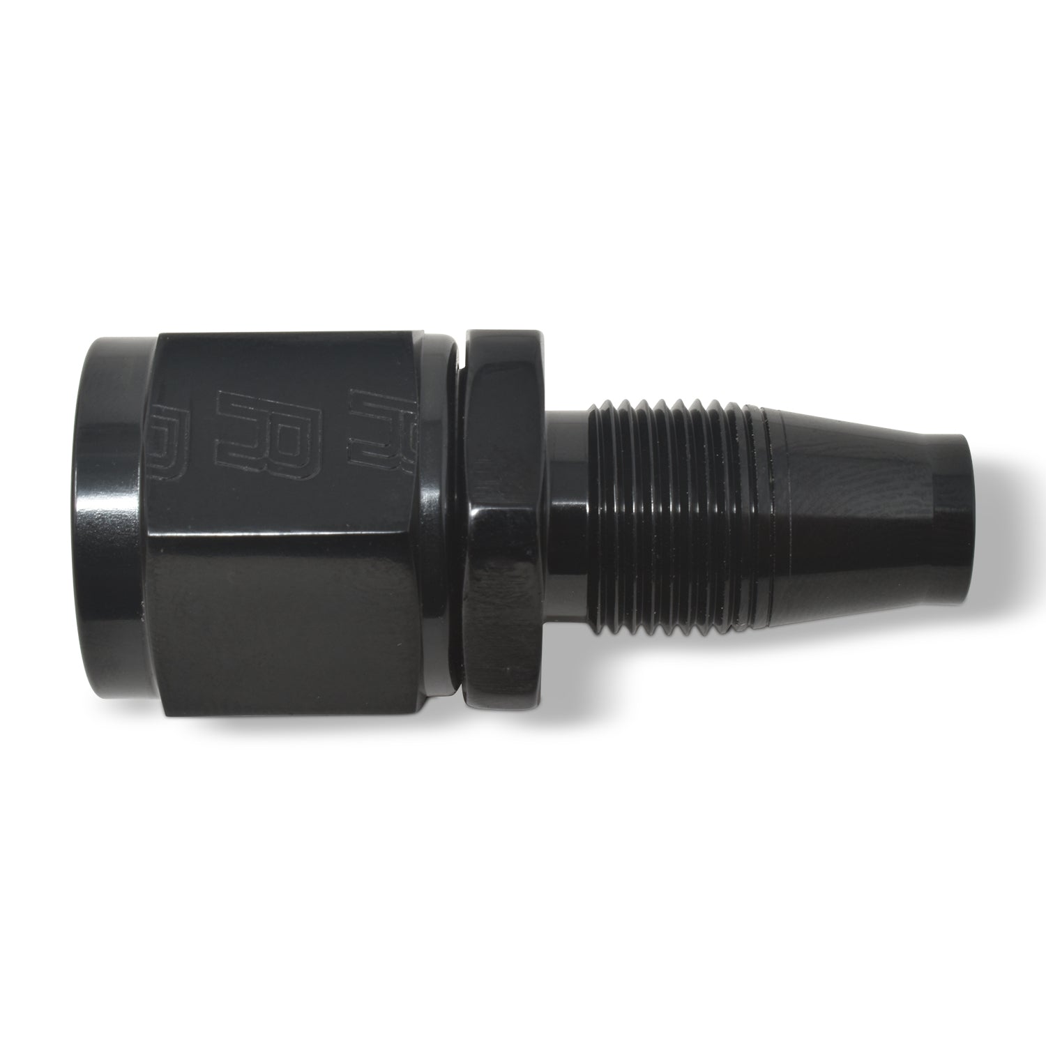 Russell Performance -8 AN Straight Hose End Without Socket - Black