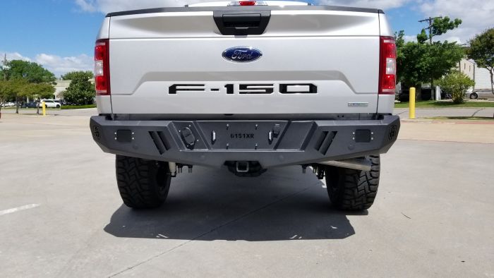 Road Armor 15-20 Ford F150 SPARTAN Rear Bumper - Tex Blk - 0