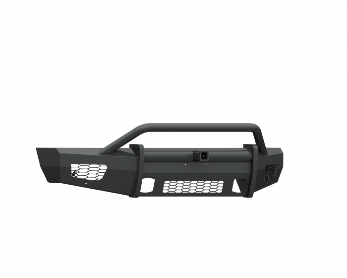 Road Armor 15-17 Ford F-150 Vaquero Front Bumper w/Pre-Runner Guard 2in Receiver - Tex Blk