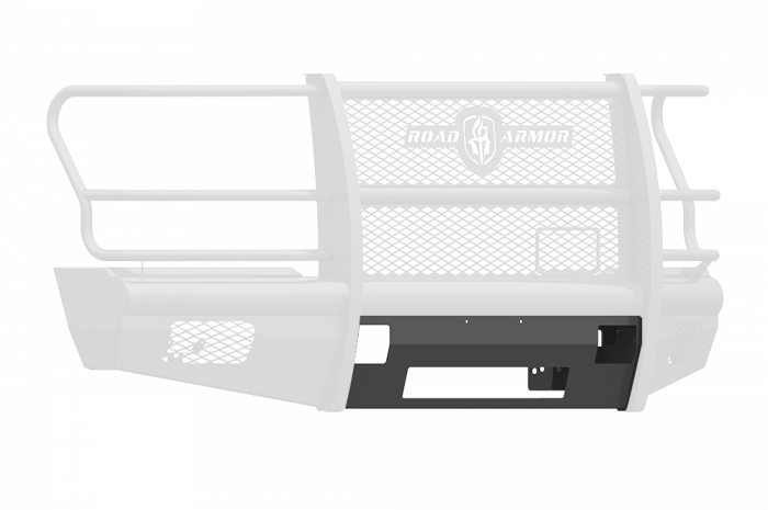 Road Armor 17-20 Ford F-250 Vaquero Front Non-Winch Plate Non-Winch Plate - Tex Blk