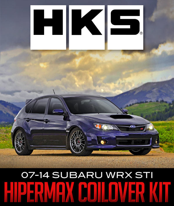 HKS HIPERMAX MAX IV GT 20 SPEC COILOVER KIT: 2007–2014 SUBARU WRX STI