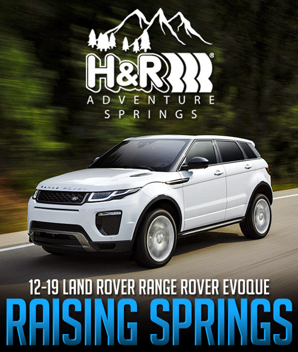 H&R ADVENTURE RAISING SPRINGS: 2012–2019 LAND ROVER RANGE ROVER EVOQUE