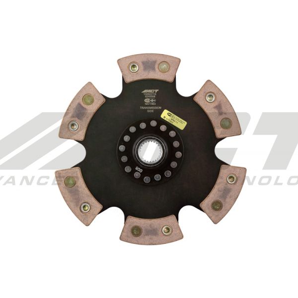 ACT 2009 Mitsubishi Lancer 6 Pad Rigid Race Disc