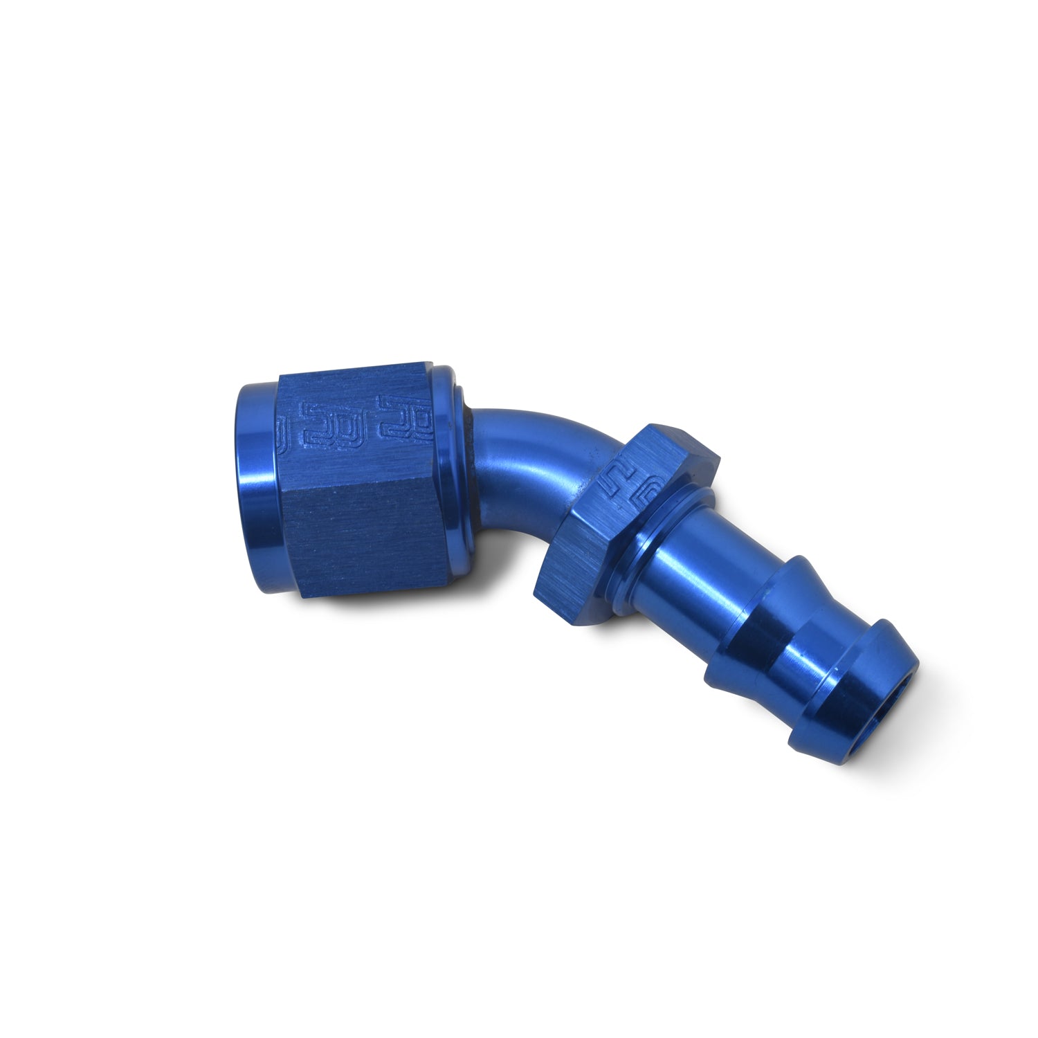 Russell Performance -4 AN Twist-Lok 45 Degree Hose End (Blue)