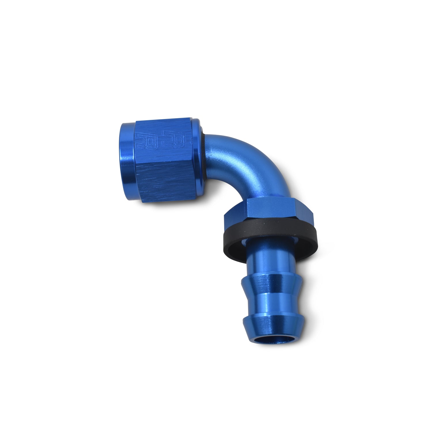 Russell Performance -4 AN Twist-Lok 90 Degree Hose End (Blue)