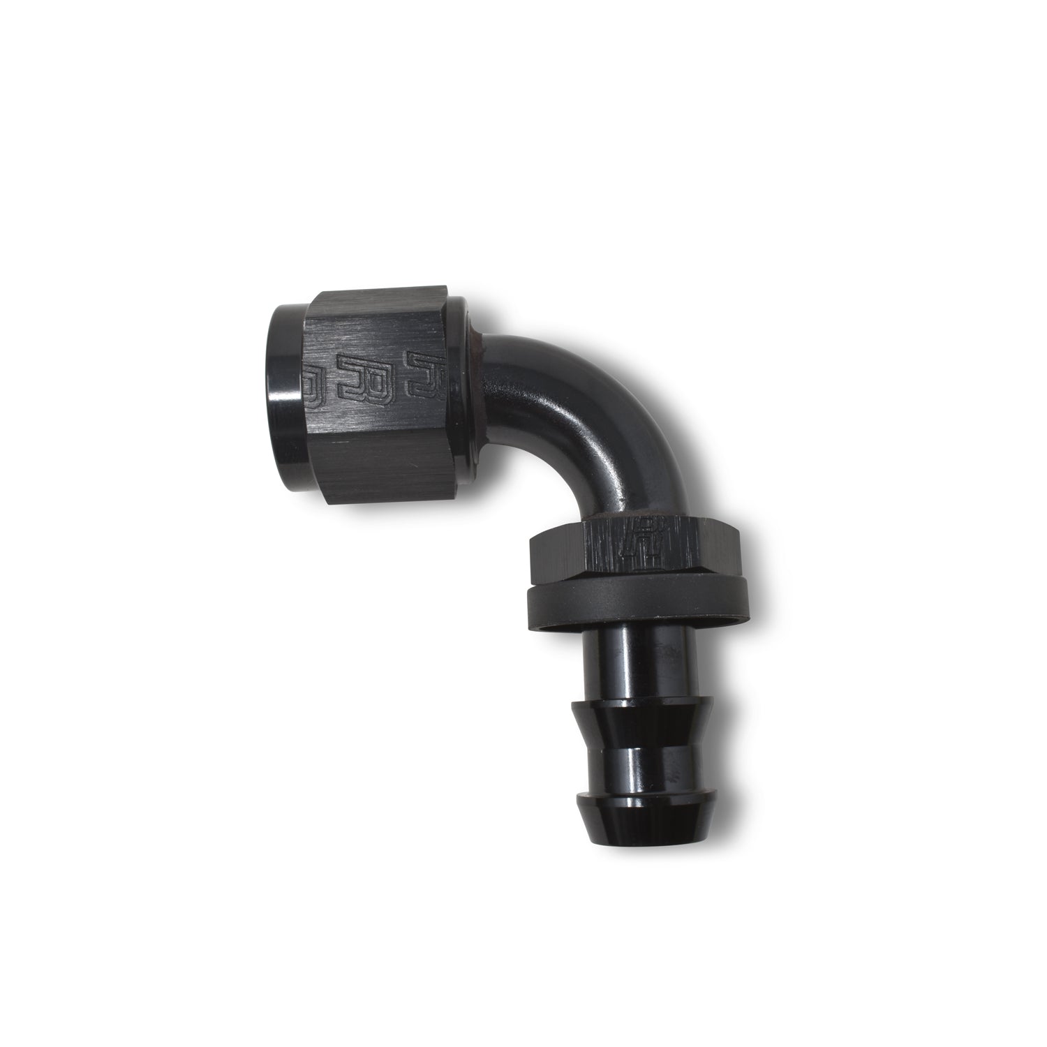 Russell Performance -6 AN Twist-Lok 90 Degree Hose End (Black)