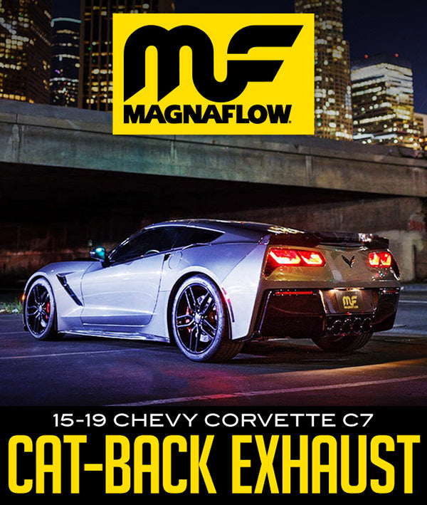 MAGNAFLOW NEO SERIES CAT-BACK PERFORMANCE EXHAUST SYSTEM: 2015–2019 CHEVROLET CORVETTE C7