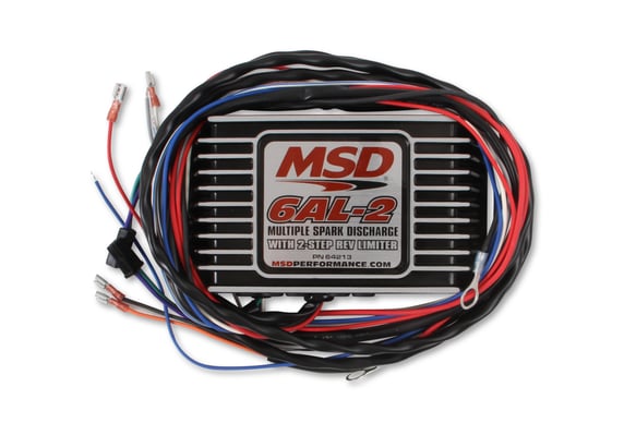 RACEPAK BLK MSD-6AL-2. w/2-Step Limiter.4.6.8cyl