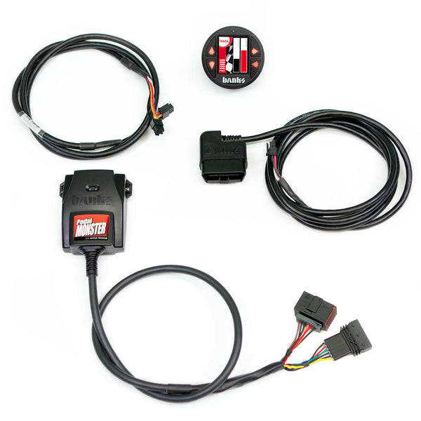 Banks Power Pedal Monster Kit w/iDash 1.8 - TE Connectivity MT2 - 6 Way