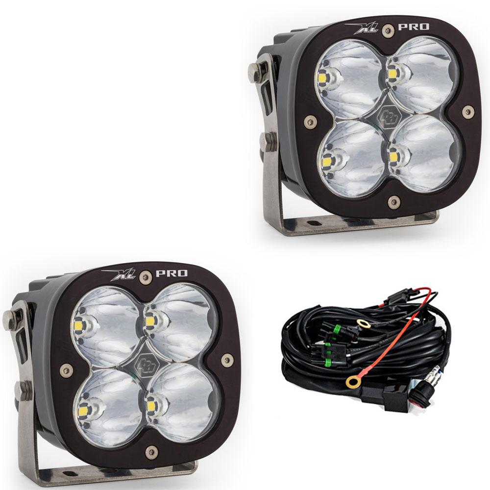 Baja Designs XL Pro Series High Speed Spot Pattern Pair LED Light Pods