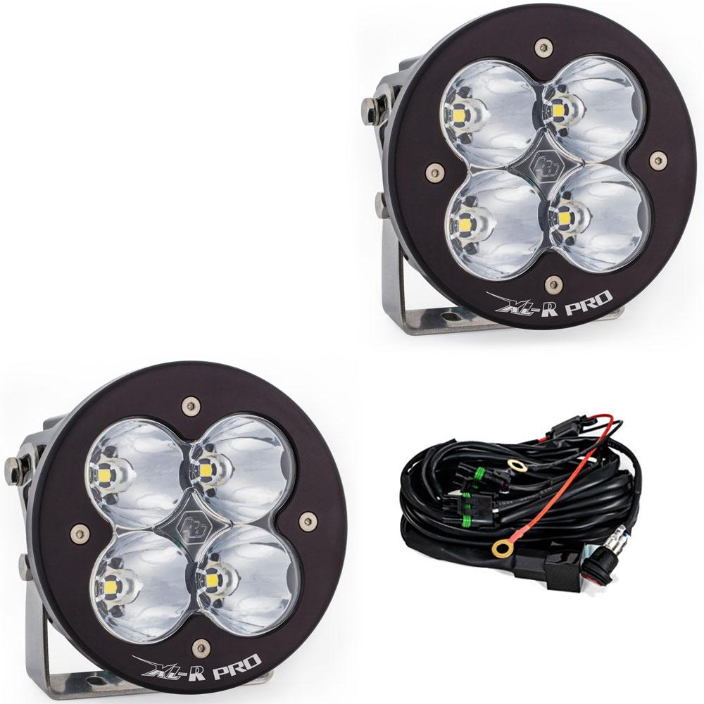 Baja Designs XL R Pro Series High Speed Spot Pattern Pair LED Light Pods