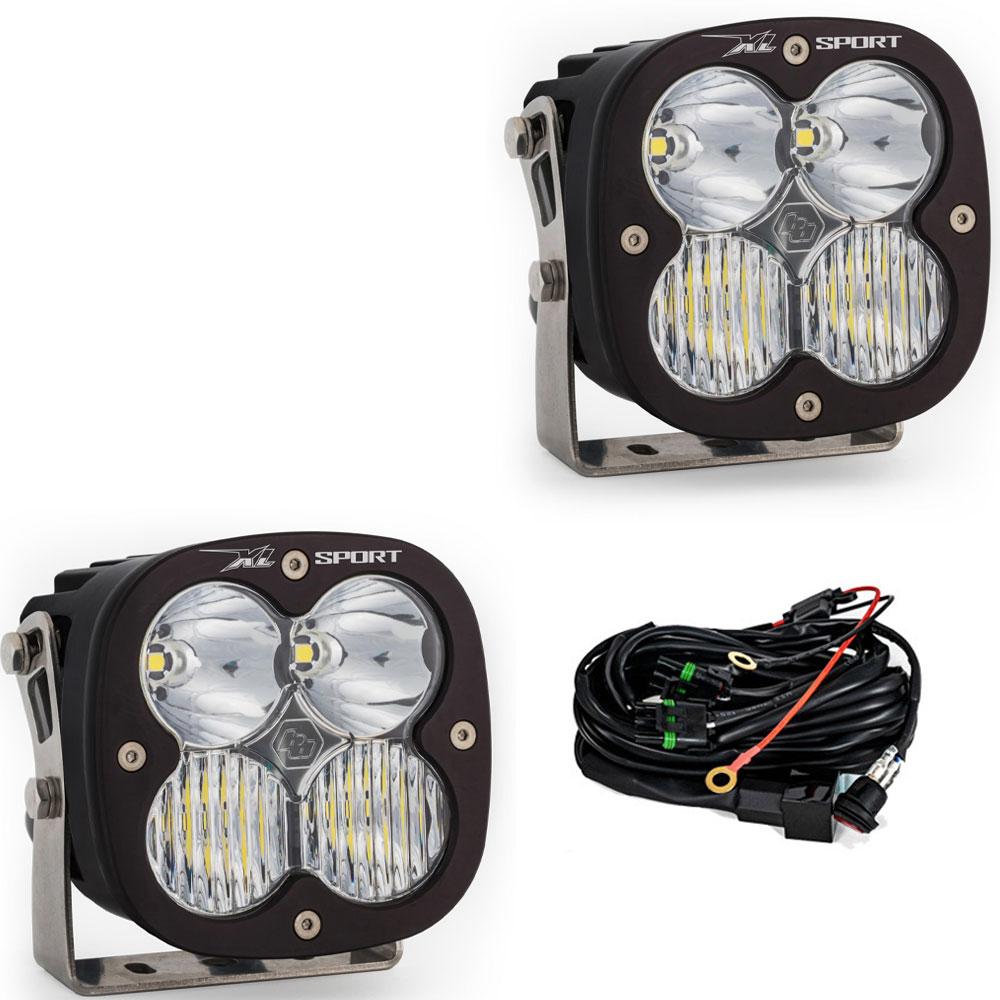 Baja Designs XL Sport Series Driving Combo Pattern Pair LED Light Pods