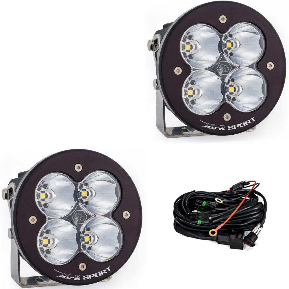 Baja Designs XL R Sport Series High Speed Spot Pattern Pair LED Light Pods